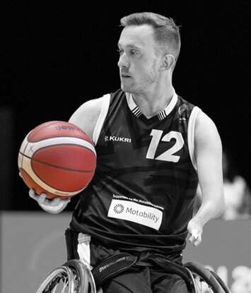 Gregg Warburton in action