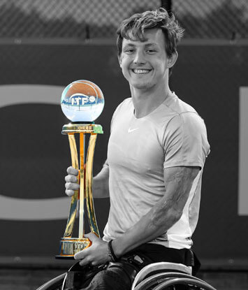 Niels Vink in action