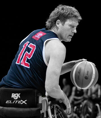 Patrick Anderson in action