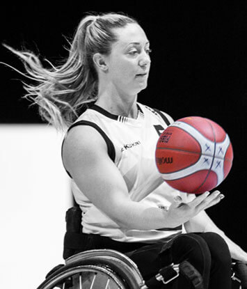 Sophie Carrigill in action