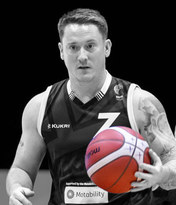 Terry Bywater in action