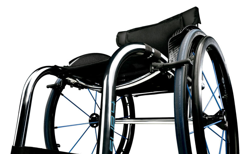 The lighter the wheelchair, the less energy you need to push – it's that simple.