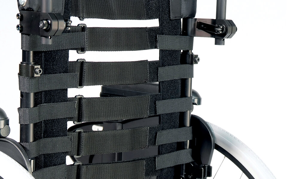 Adaptable back upholstery