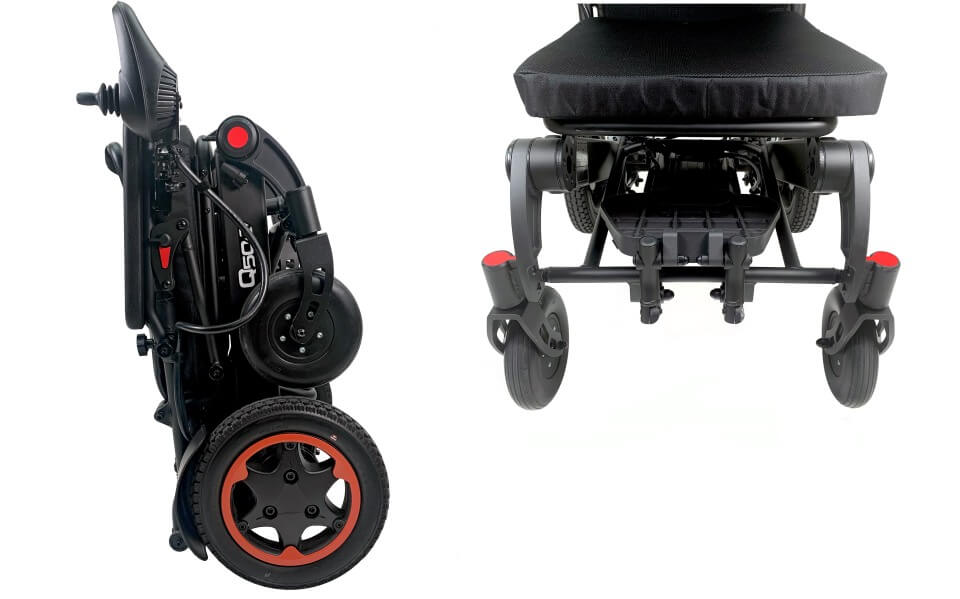 Quick, easy folding for transport and storage