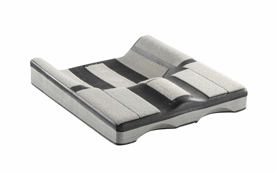 Contoured Foam Base with Built-In Growth and Easy Modifications