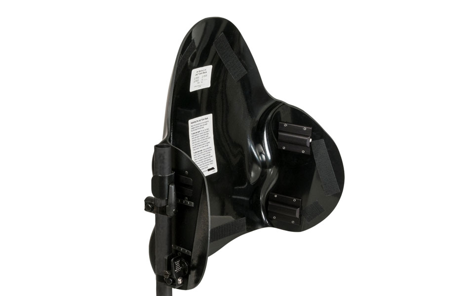 Durable Shell with 4" of Built-In Lateral Support