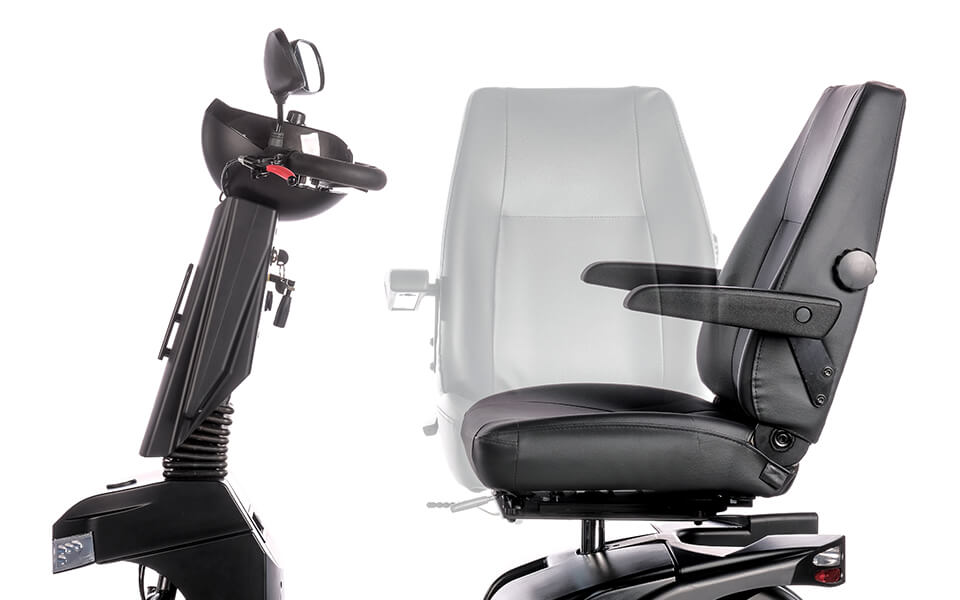 360° swivel seat