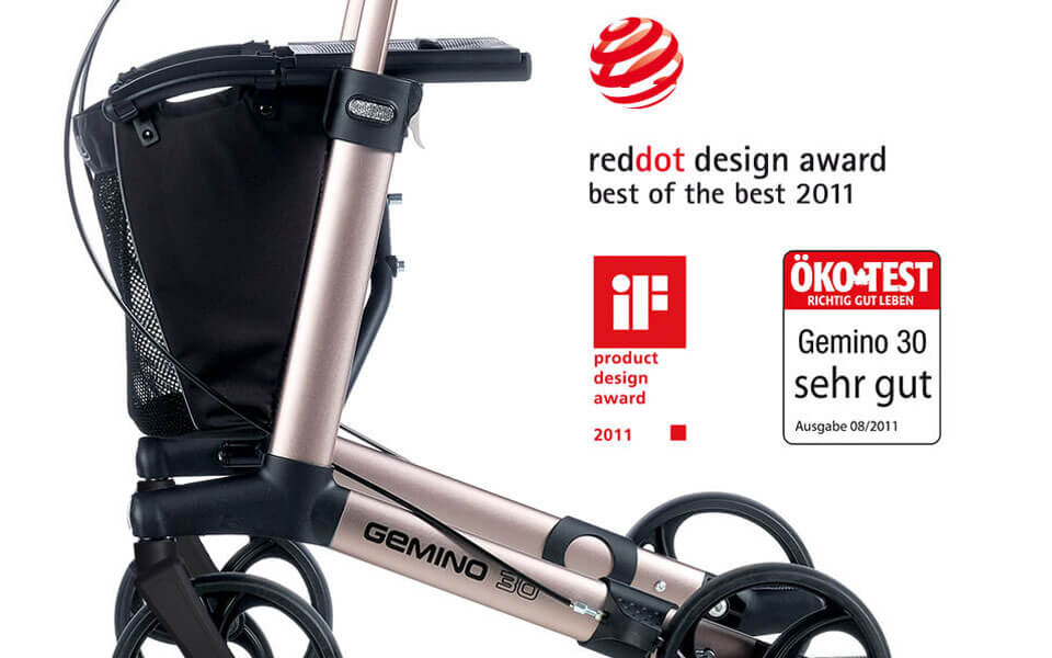100% Gemino rollator