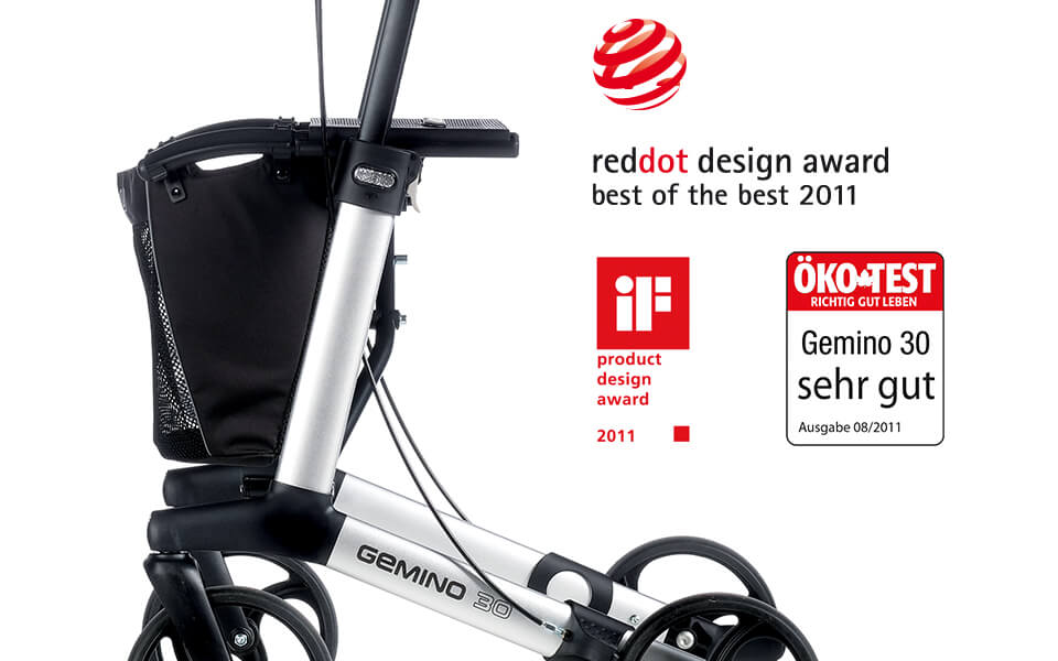 100% Gemino rollator