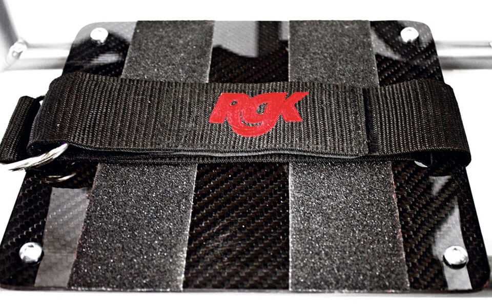 Integrated footrest with Foot strap