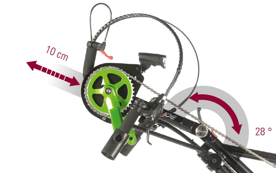 Set your ideal crank position