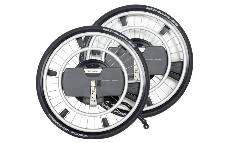 Easy fit on almost any wheelchair